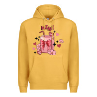 Mustard mini coffee cups Premium Hoodie - MaliasSmallBusiness