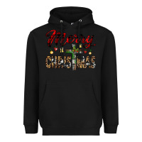 Black merry christmas Heavyweight Hoodie - JahusDesignShop