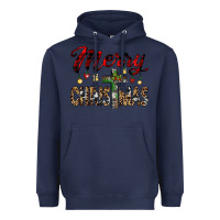 Navy merry christmas Heavyweight Hoodie - JahusDesignShop
