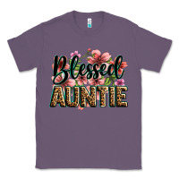 Lavender flowers blessed auntie Classic Tee - Zillion Design Studio