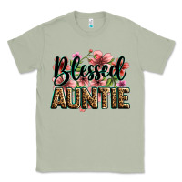 Matcha flowers blessed auntie Classic Tee - Zillion Design Studio