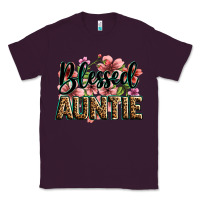 Plum flowers blessed auntie Classic Tee - Zillion Design Studio