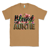 Toasted Coconut flowers blessed auntie Classic Tee - Zillion Design Studio