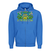 True Royal heppy st. patricks day Zipper Hoodie - RacoonDesign