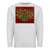 Dove Grey Christmas trees Premium Sweatshirt - AdoDesignShop