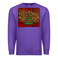 Purple Christmas trees Premium Sweatshirt - AdoDesignShop