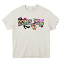 Cream my mini me rocks Heavy Core Tee - CowhideDigitalArt
