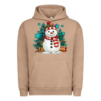 Pigment Burro christmas snowman Urban Hoodie - MaliasSmallBusiness