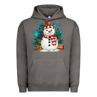 Pigment Tornado christmas snowman Urban Hoodie - MaliasSmallBusiness