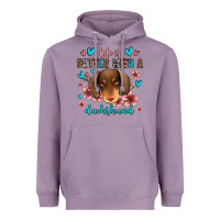 Lavender life is better with a dachshund Heavyweight Hoodie - Jasminsmagicworld