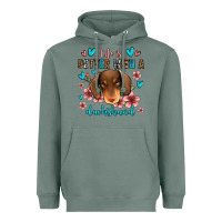 Sage life is better with a dachshund Heavyweight Hoodie - Jasminsmagicworld