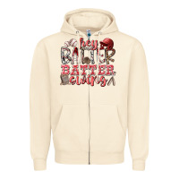 Sandshell hey batter batter swing Zipper Hoodie - RacoonDesign