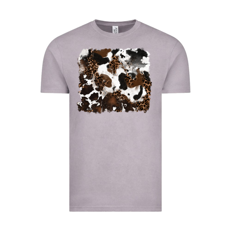 Leopard Cowhide Background Vintage Tee by RanaPortraitStore | Teevron