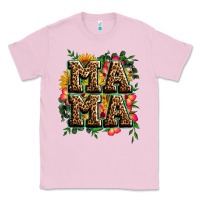 Bubblegum Pink floral leopard mama Classic Tee - Zillion Design Studio