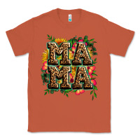 Copper floral leopard mama Classic Tee - Zillion Design Studio
