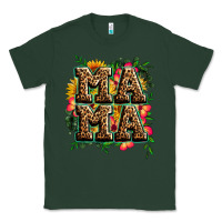 Sports Green floral leopard mama Classic Tee - Zillion Design Studio