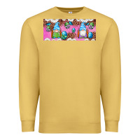 Antique Gold Western Easter Day Gnomes With Eggs Premium Sweatshirt - Artiststas