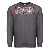 Charcoal Heather Western Easter Day Gnomes With Eggs Premium Sweatshirt - Artiststas
