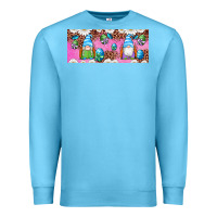 Ocean Blue Western Easter Day Gnomes With Eggs Premium Sweatshirt - Artiststas