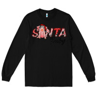 Black santa baby Long Sleeve Tee - RanaPortraitStore
