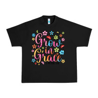 Black grow in grace Urban Heavy Tee - texasbilliewilder