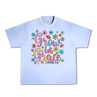 Grape Ice grow in grace Urban Heavy Tee - texasbilliewilder