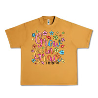 Peanut Butter grow in grace Urban Heavy Tee - texasbilliewilder