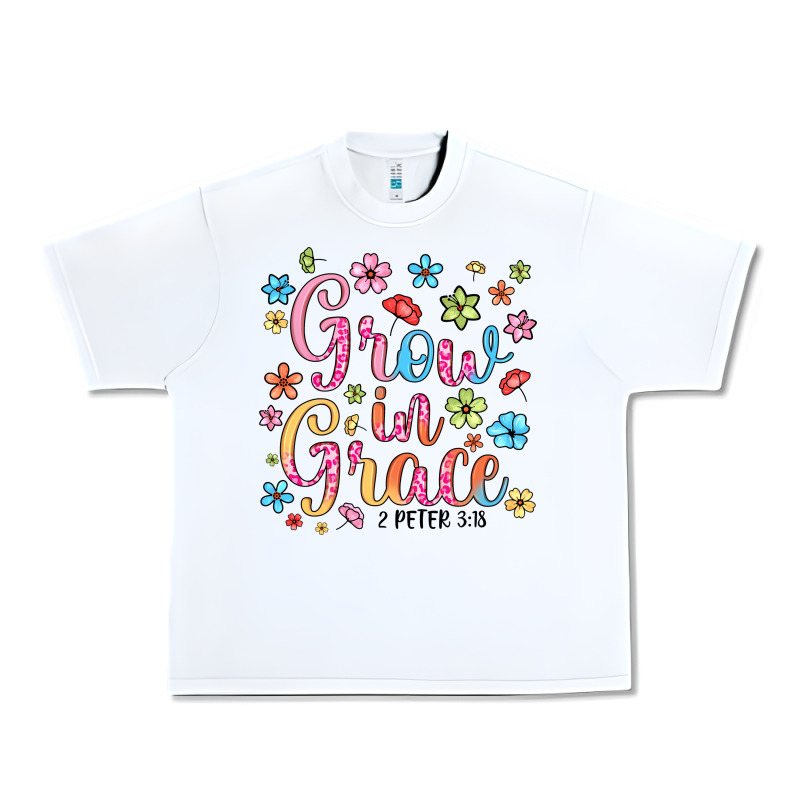 Grow In Grace Urban Heavy Tee by texasbilliewilder | Teevron