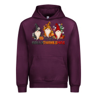 Mauve Wine Happy Hallothanksmas Urban Hoodie - MaliasSmallBusiness