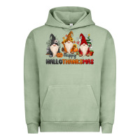 Pigment Oil Green Happy Hallothanksmas Urban Hoodie - MaliasSmallBusiness