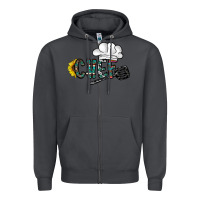 Smoke chef Zipper Hoodie - CowhideDigitalArt