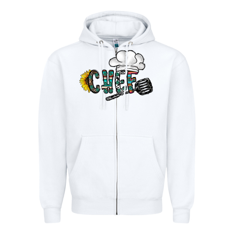 Chef Zipper Hoodie by CowhideDigitalArt | Teevron