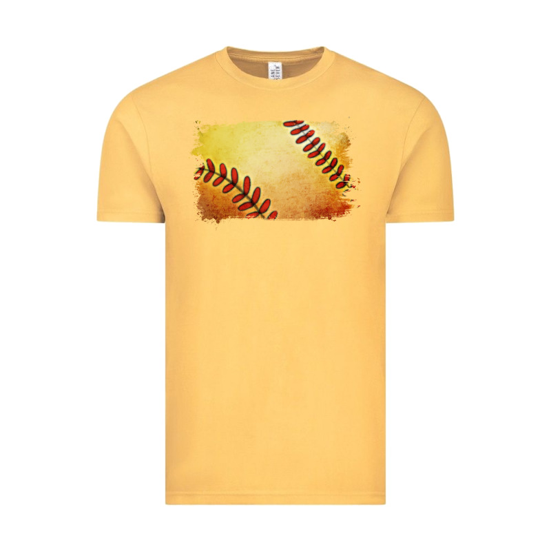 Softball Brushstroke Vintage Tee by RanaPortraitStore | Teevron