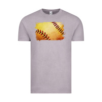 Vintage Zinc softball brushstroke Vintage Tee - RanaPortraitStore