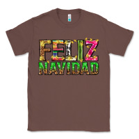 Chestnut feliz navidad with pattern Classic Tee - texasbilliewilder