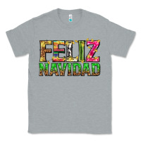 Feliz Navidad With Pattern Classic Tee | Teevron