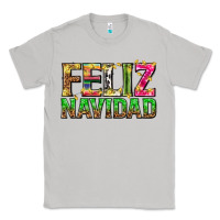Moon Dust feliz navidad with pattern Classic Tee - texasbilliewilder