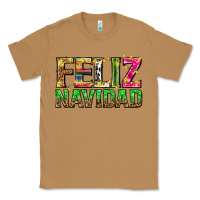 Toasted Coconut feliz navidad with pattern Classic Tee - texasbilliewilder