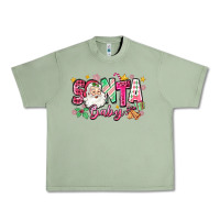 Oil Green pink santa baby christmas Urban Heavy Tee - Zillion Design Studio