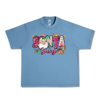 Pebble Blue pink santa baby christmas Urban Heavy Tee - Zillion Design Studio