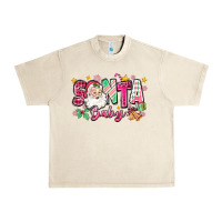 Sandshell pink santa baby christmas Urban Heavy Tee - Zillion Design Studio