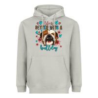 Moon Dust life is better with a bulldog Heavyweight Hoodie - Jasminsmagicworld