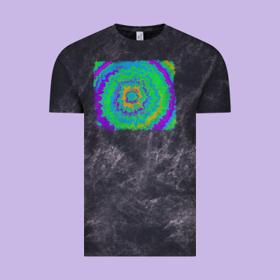 Vintage Tee tie dye backround