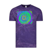 Cloud Purple tie dye backround Vintage Tee - RanaPortraitStore