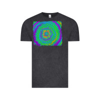 Vintage Black tie dye backround Vintage Tee - RanaPortraitStore