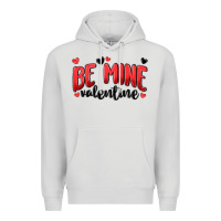 Dove Grey be mine valentine Premium Hoodie - MaliasSmallBusiness