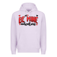 Lilac be mine valentine Premium Hoodie - MaliasSmallBusiness