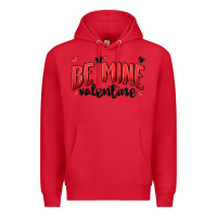 Red be mine valentine Premium Hoodie - MaliasSmallBusiness