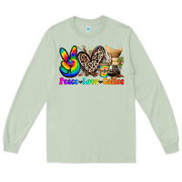 Matcha peace love  coffee Long Sleeve Tee - Zillion Design Studio