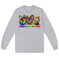 Moon Dust peace love  coffee Long Sleeve Tee - Zillion Design Studio